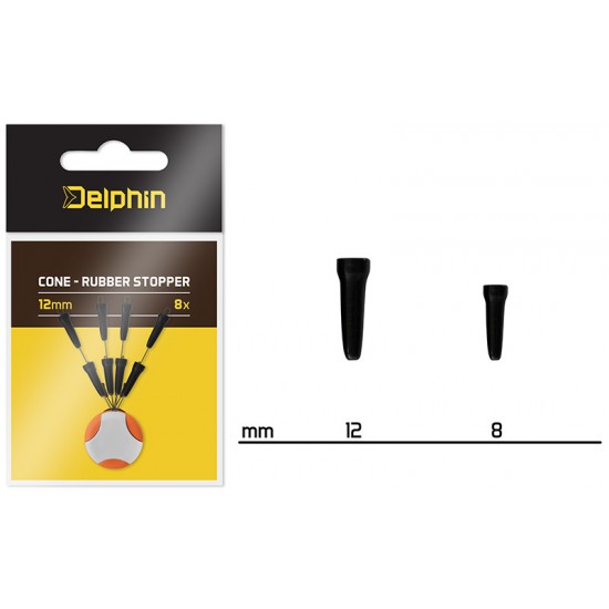 Opritor Cauciuc Delphin - Cone Rubber Stopper 8mm